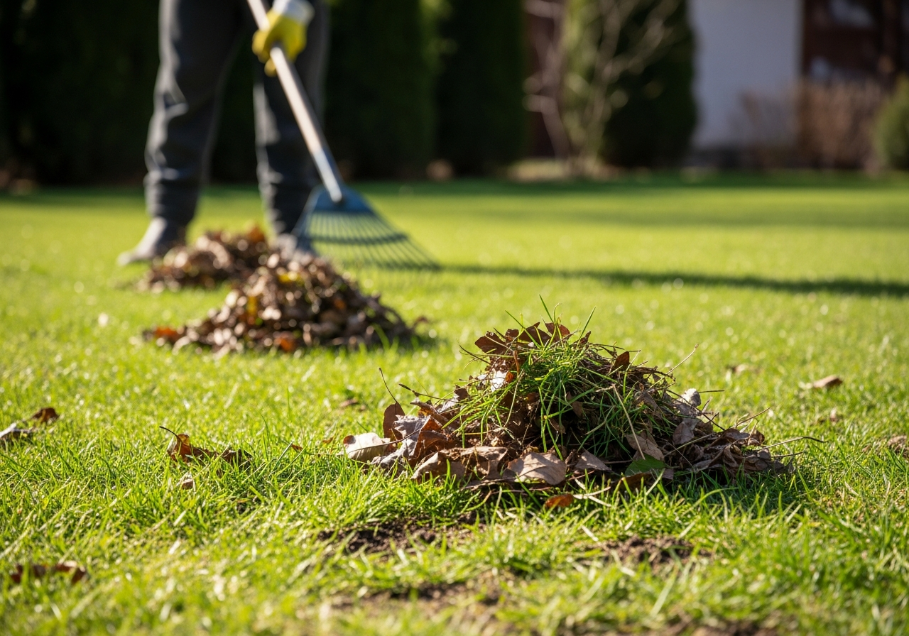 Wiosenne porządki trawnika