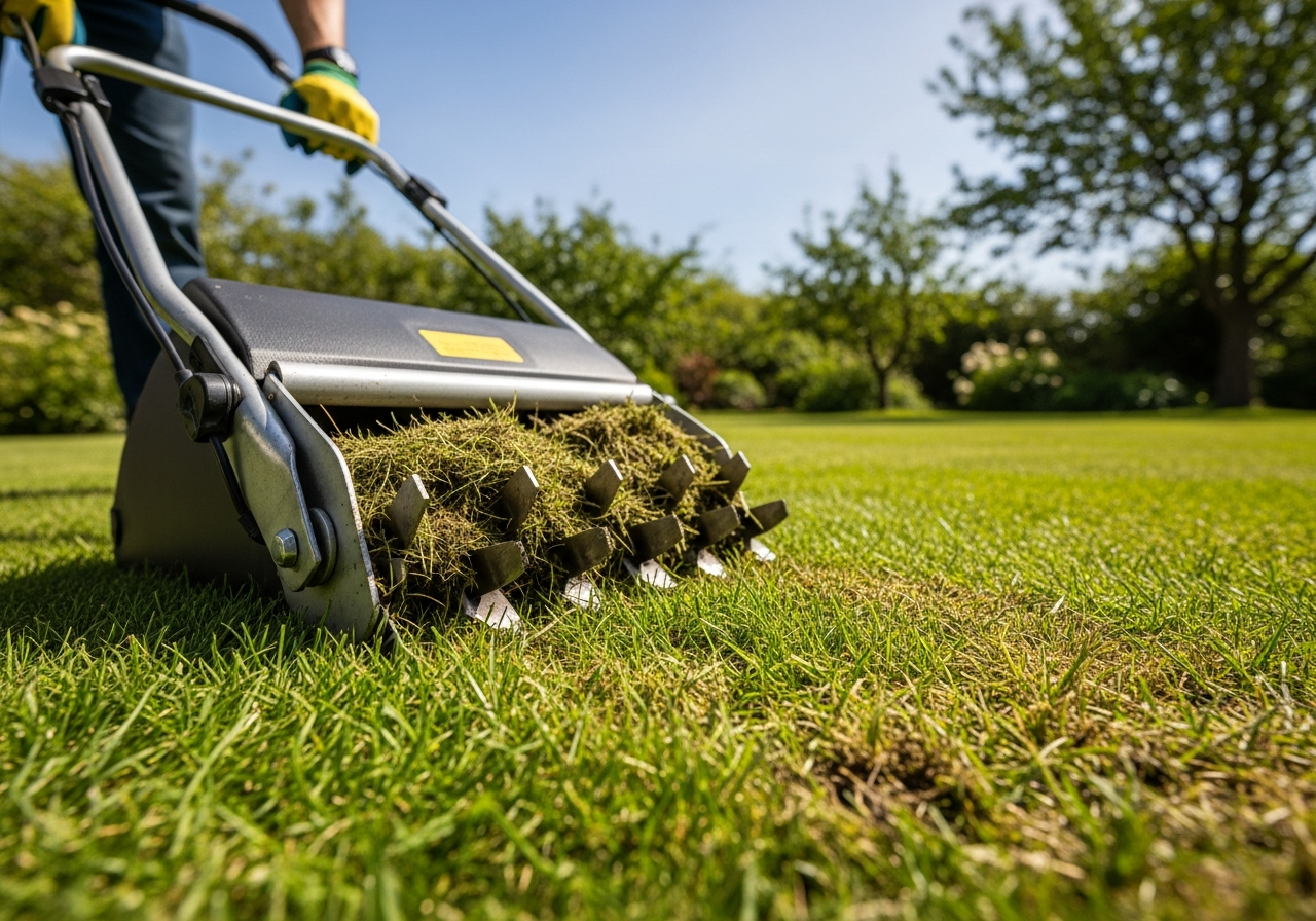 Zabiegi pielęgnacyjne na trawniku