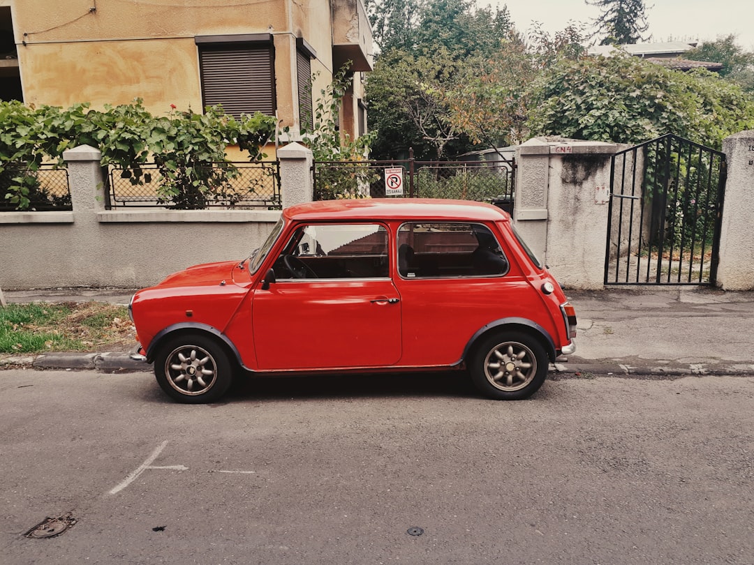 Photo skórzana mini